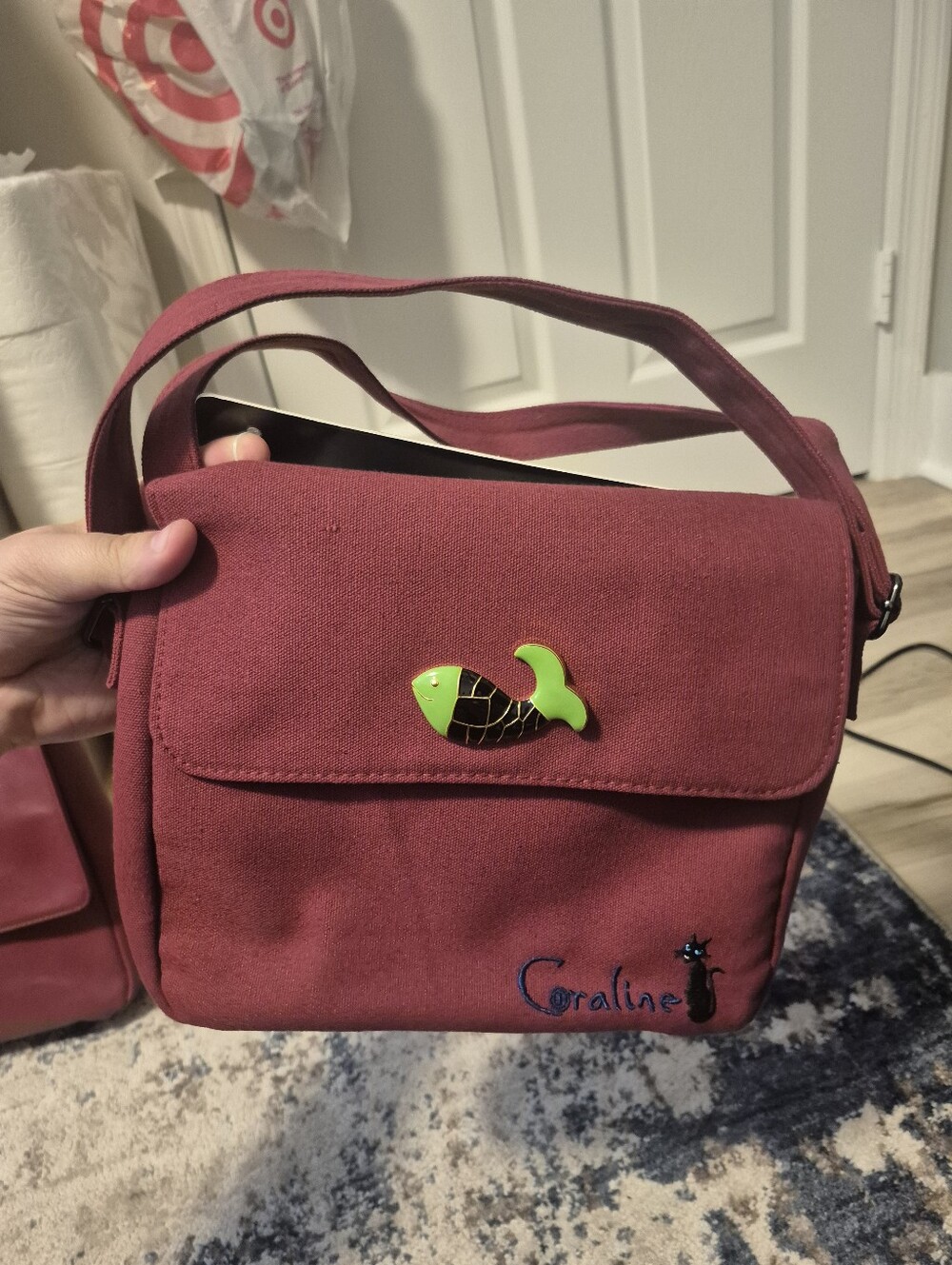 Coraline Satchel Crossbody Purse